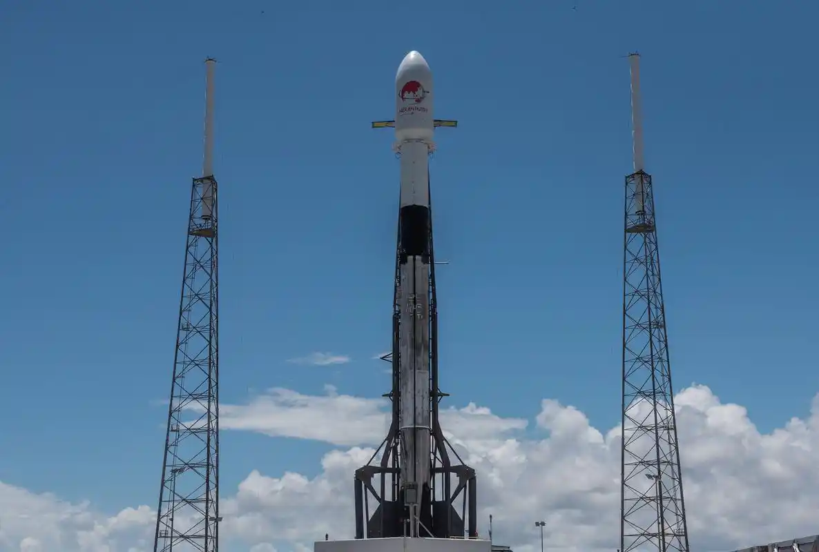 falcon 9 61 merah putih(telkom 4) 61 印尼通讯卫星发射 61