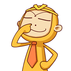 孙悟空gif挖鼻孔gif得意gif搞笑gif