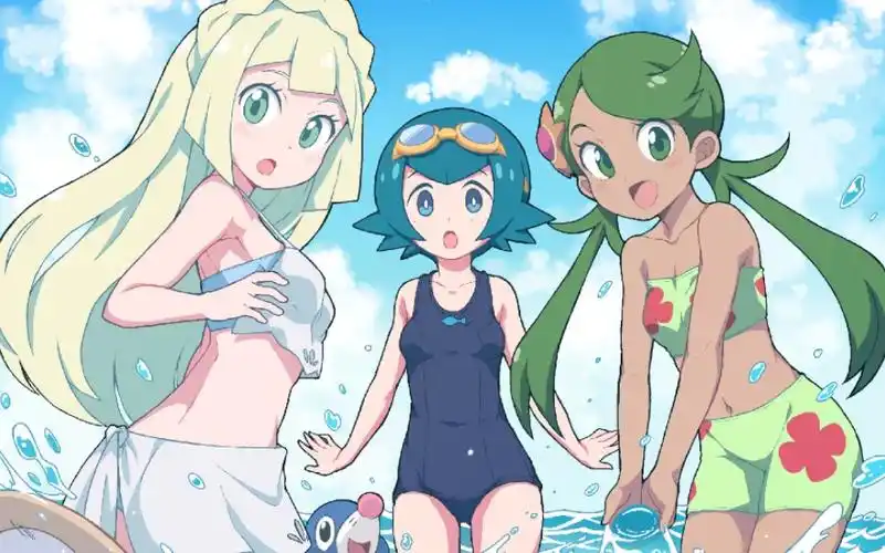 精灵宝可梦泳装合集