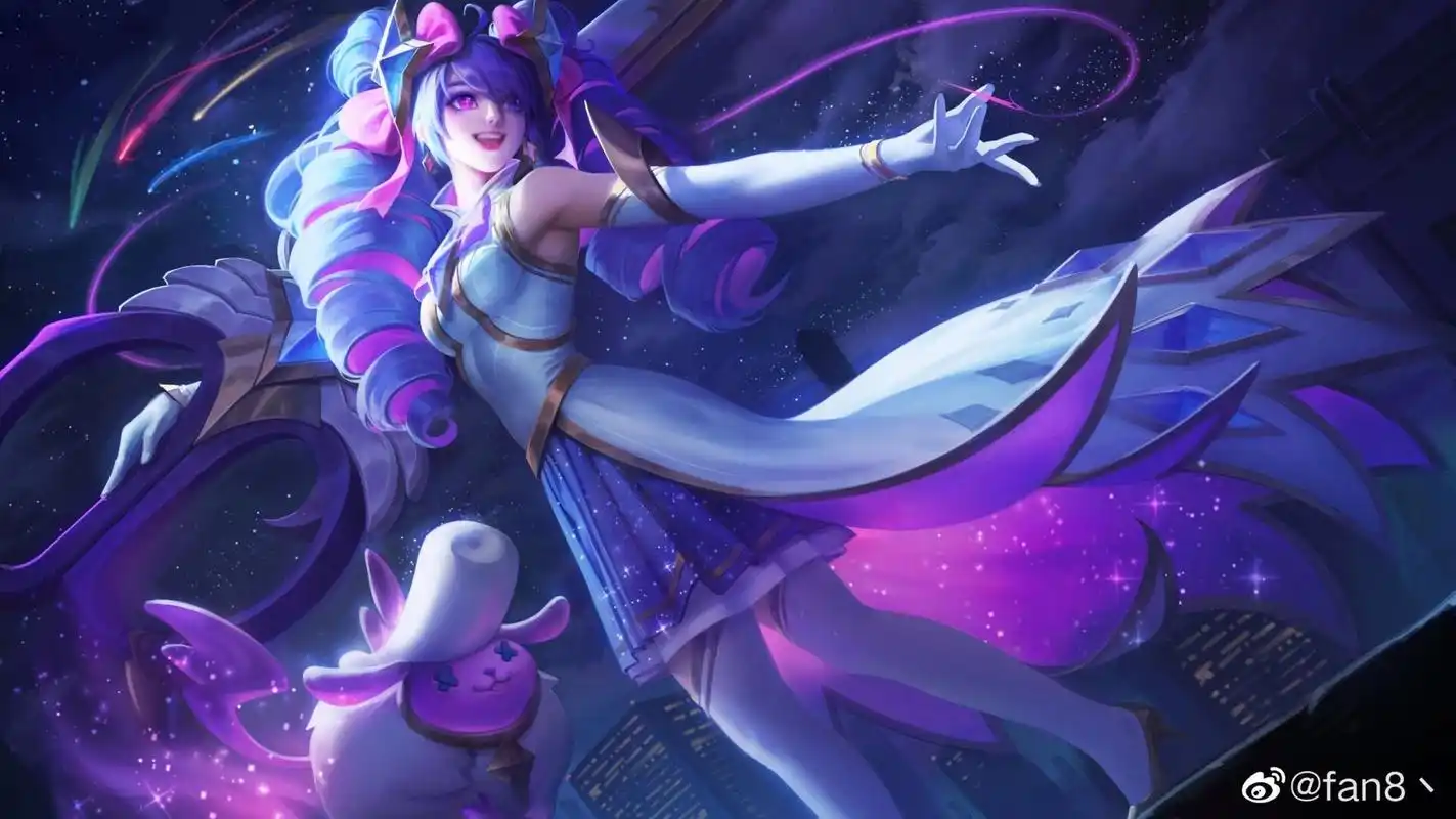 分享一下收藏的格温小可爱同人图~ 可可爱爱⊙▽⊙ #英雄联盟# #格温