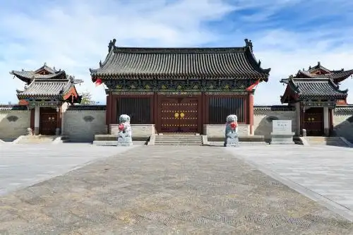 中国山西省朔州市应县净土寺山门