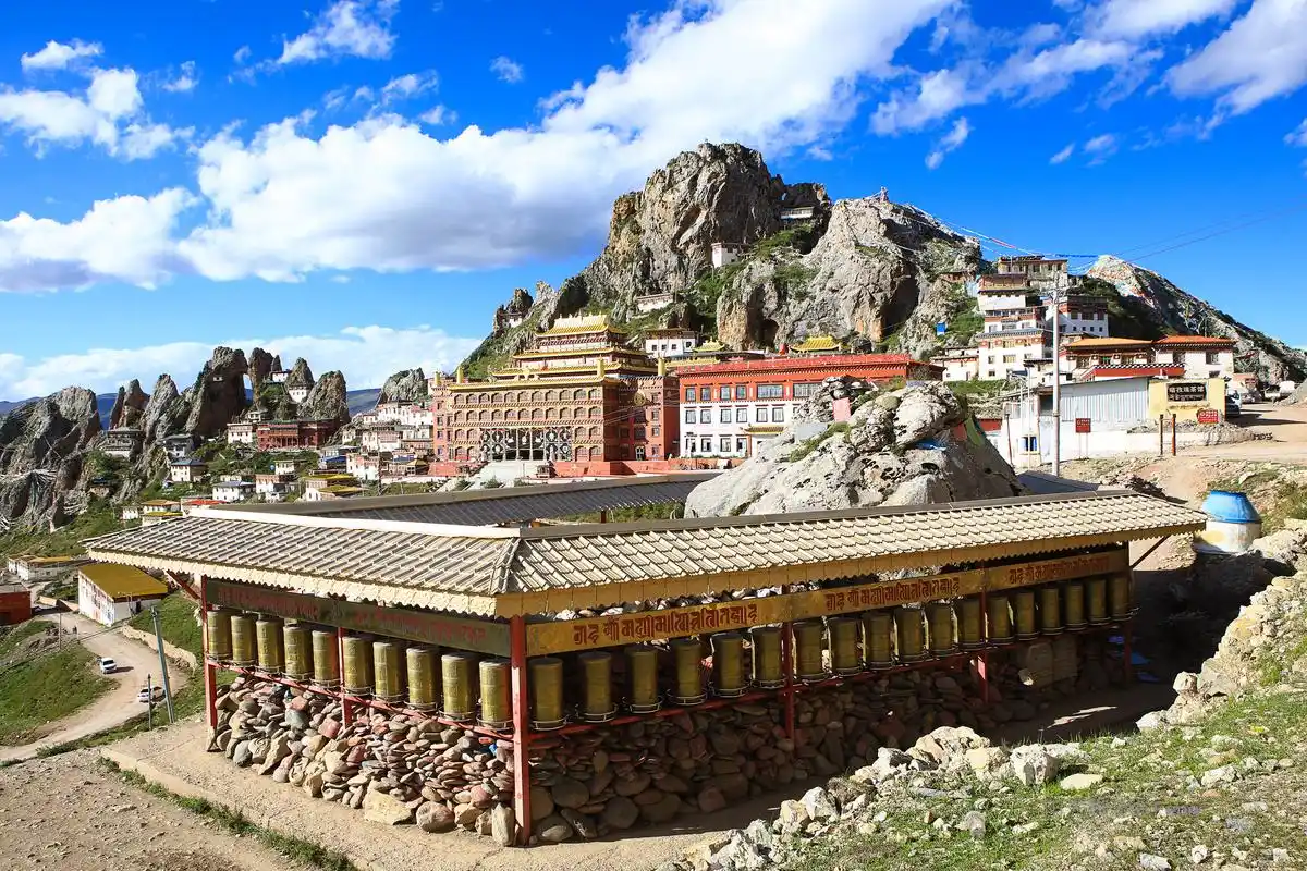 无阿里不西藏:空中圣殿孜珠寺(原创)