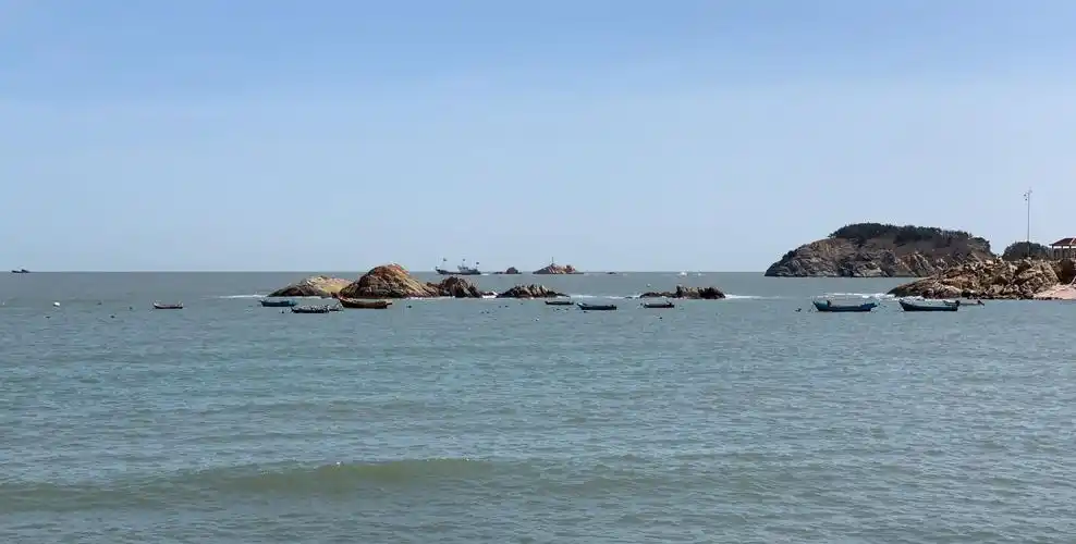 威海半月湾公园春光美又美