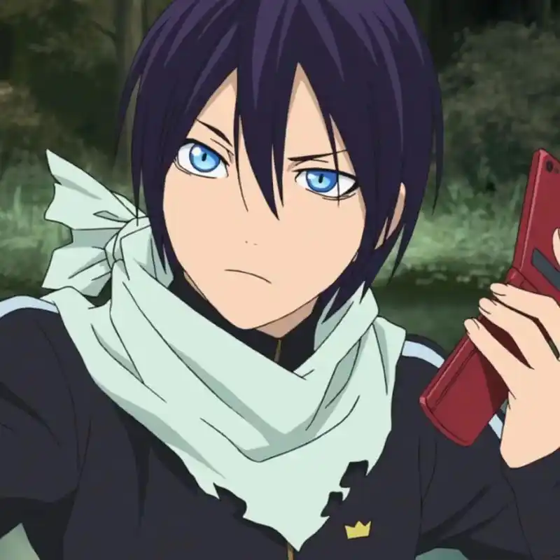 《野良神》夜斗,动漫头像分享,不管活多久,依然保持清纯活泼