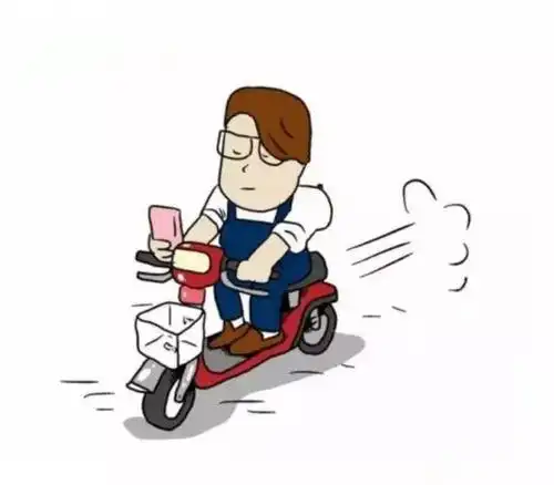 【fm100.6危险】越野车驶入非机动车道 骑电瓶车小伙看手机致追尾