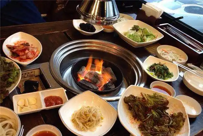 韩国明洞美食图片