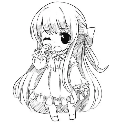 人物教程手把手教你从眼睛到头发画出超萌q版角色