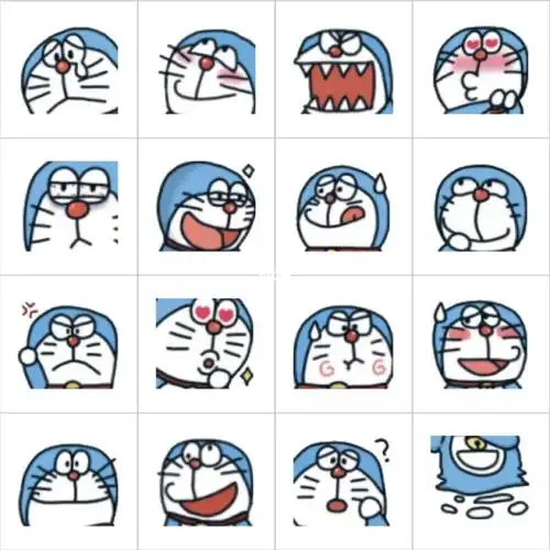 哆啦a梦之哆啦a梦小表情