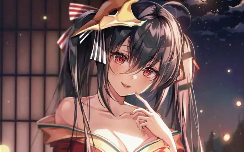 碧蓝航线 大凤(鹩)l2d皮肤凤鸣春晓展示(含语音,特触)