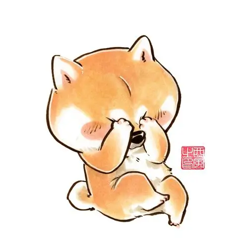 柴犬枸杞 冬季篇一|插画|艺术插画|西风xifeng_原创作品-站酷zcool