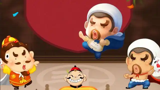 欢乐斗地主,农民一个连对成功压制地主,地主没有出手的机会