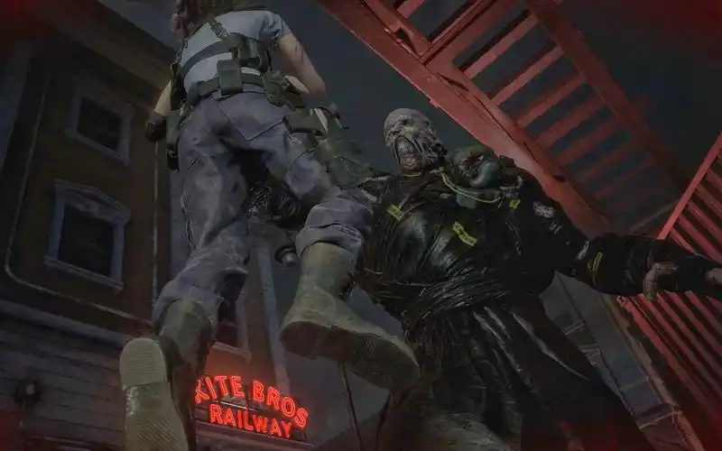 【生化危机3重制版】游戏人物死亡画面合集