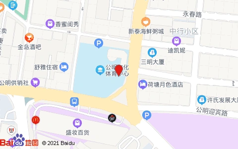 (深圳)公明图书馆电子地图