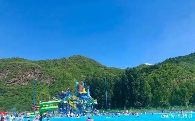 京郊探秘,北京玩水游泳好地方—人间花海