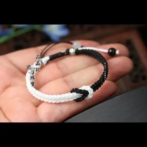 14cm男女士款手工编织手链情侣手钏八股绳手绳相依相恋手饰情侣闺蜜绳