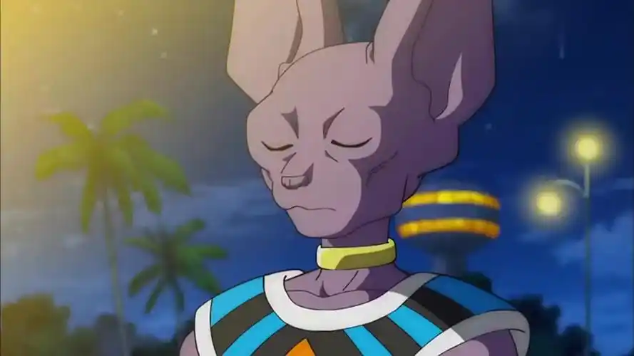 龙珠比鲁斯听到黑悟空把所有的神都灭了表面很平静心里很气愤