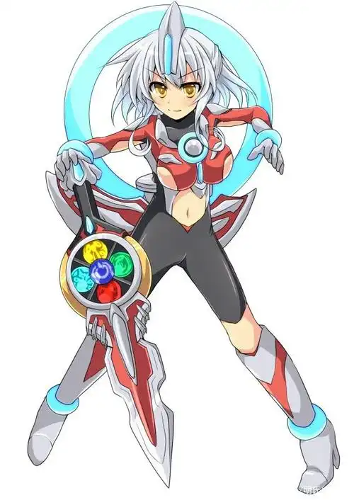 奥特曼娘化赛文化身为萌妹纸而贝利亚变得奶凶奶凶