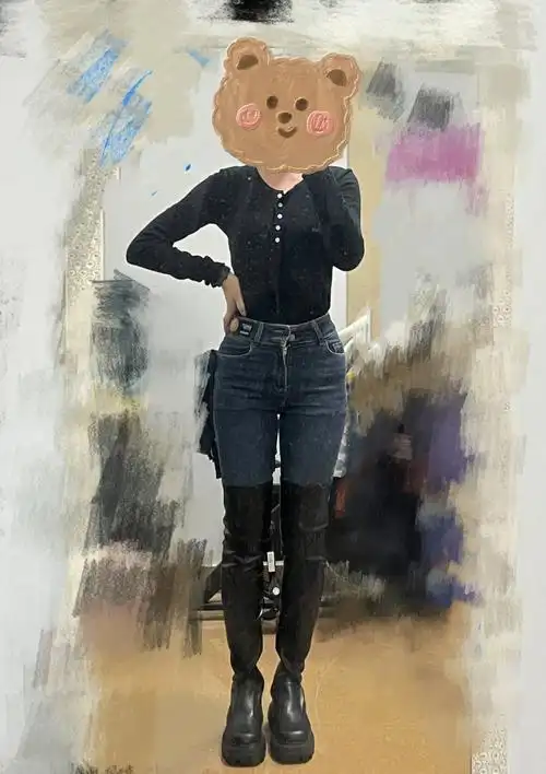 感谢姐妹们的建议换了身穿搭(p4-6)顺眼多了,已经打算留下了