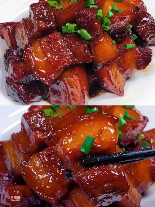 食材:五花肉 干辣椒 八角 桂皮 冰糖 啤酒 葱姜蒜[彩虹r]五花肉洗净切