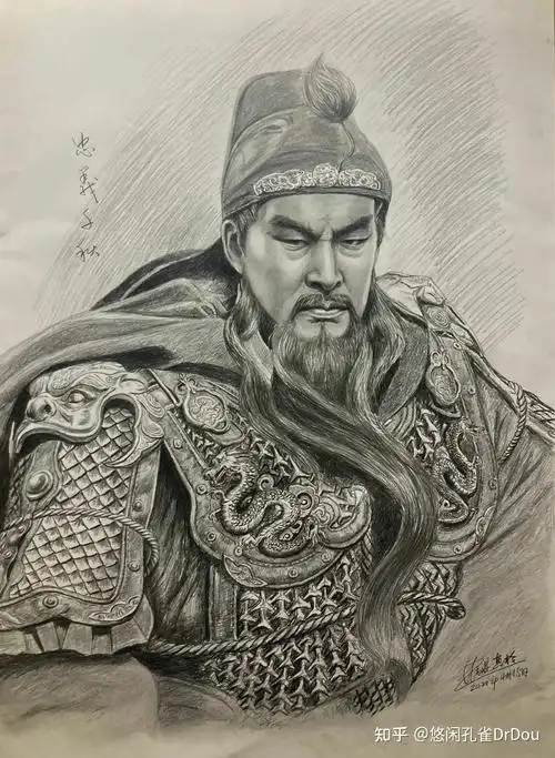 关羽是罗贯中浓墨重彩塑造的武将代表入物,千里走单骑,单刀赴会,刮骨