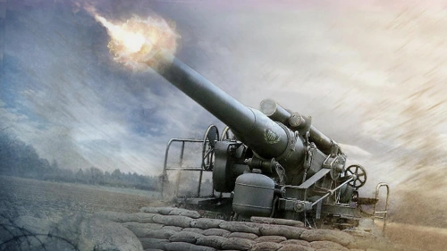 二战1300吨巨炮炮弹重7吨一炮击穿30米厚混泥土引爆