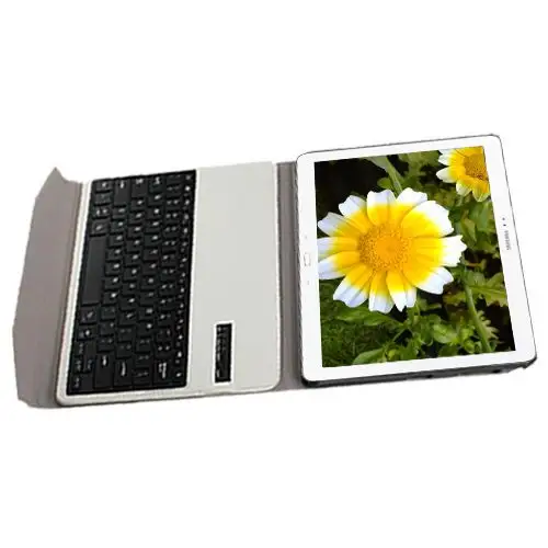 三星tab a 9.7吋(p550/p555) 专用笔记型分离式铝合金蓝牙键盘/皮套