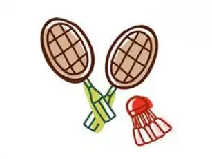 羽毛球拍2图片学习简笔画少儿图库中国儿童资源网