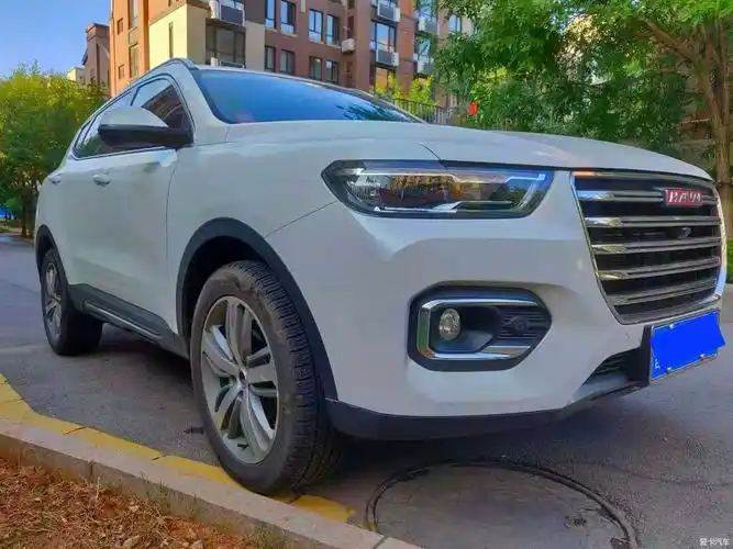 夏日里的一抹白色哈弗h6炫酷登场