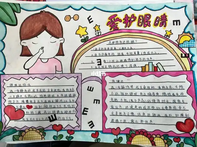 爱眼护眼手抄报