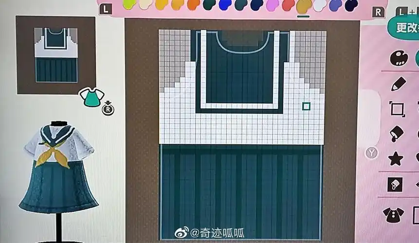 夏之瑶光的相册-动森服装和图纸