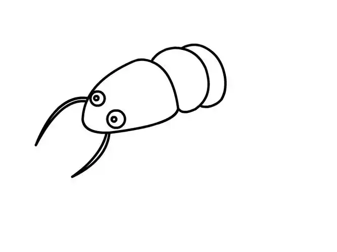 虾怎么画 虾怎么画简单又漂亮 虾怎么画儿童画 虾怎么画简笔画图片-养