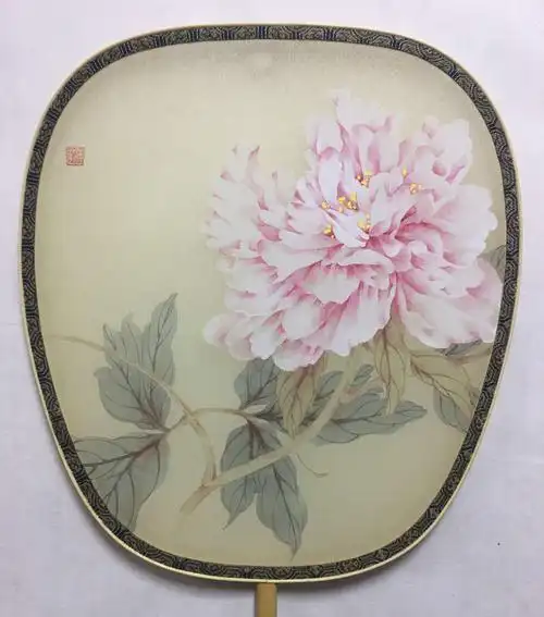 栖梧斋网络短期班第二期——《没骨牡丹宫扇》