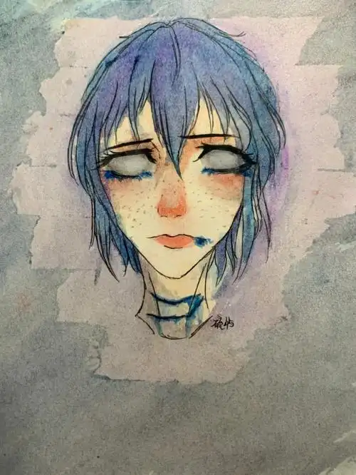 血怎么是蓝色的