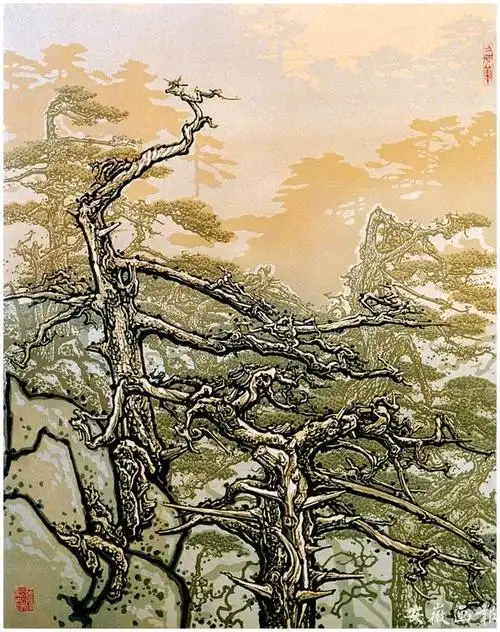画坛父子,以版画代言美好安徽