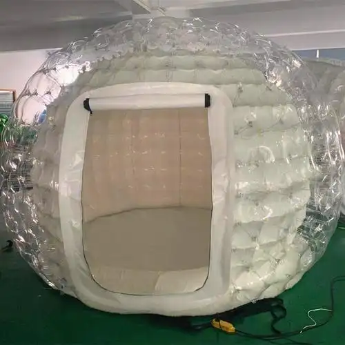 网红星空泡泡屋定做充气透明闭气户外野露营旅游星空民宿网红泡泡屋