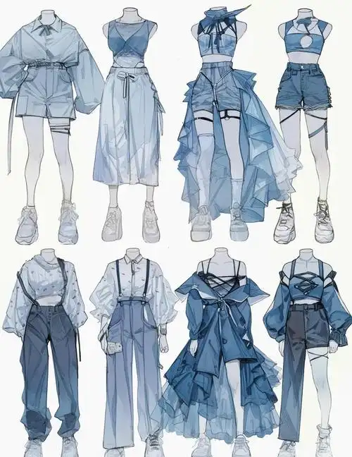 穿搭灵感素材库