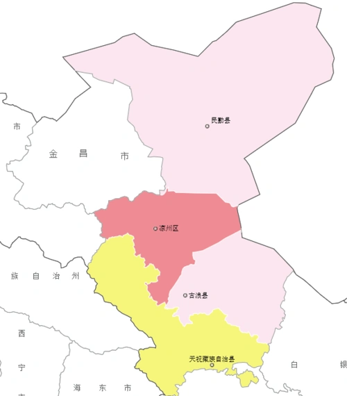 甘肃武威有多少个县