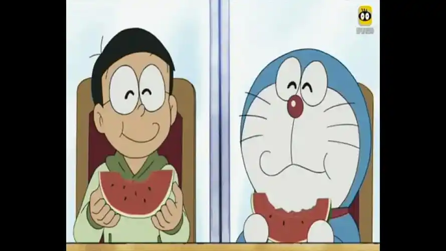 哆啦a梦中大雄吃得起西瓜吗