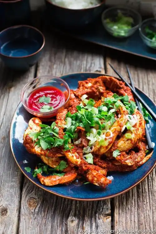 新加坡国菜辣椒螃蟹香浓热辣的味觉记号