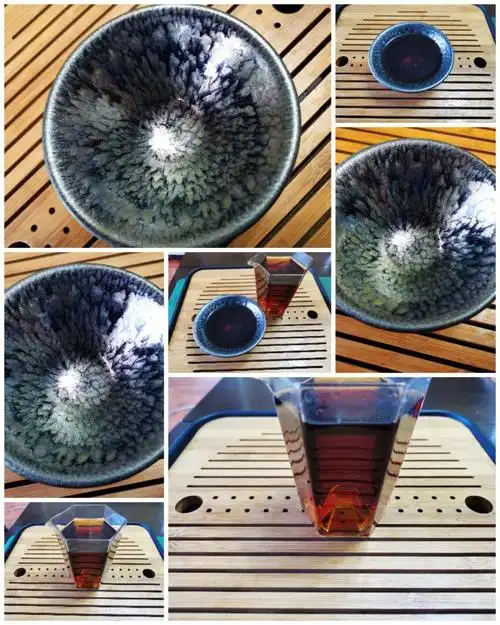 煮老熟茶养建盏