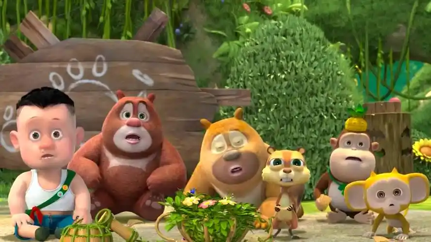 熊出没之熊心归来 光头强熊大熊二都很诚实,勇于承认错误!