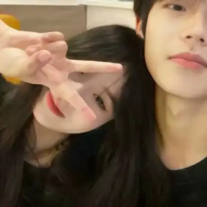 情侣头像仙气高颜值