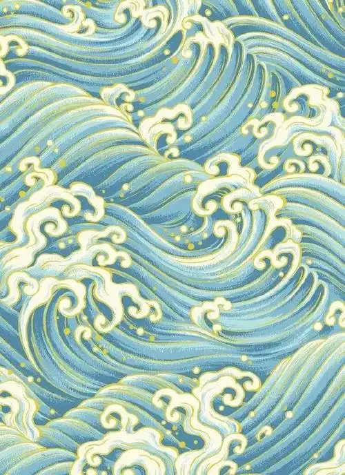 教你9种水纹画法,简单易学,艺术生快来临摹学习