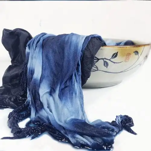 蓝靛包蜡染印染蓝染植物蜡染材料diy手工染手蜡染印染