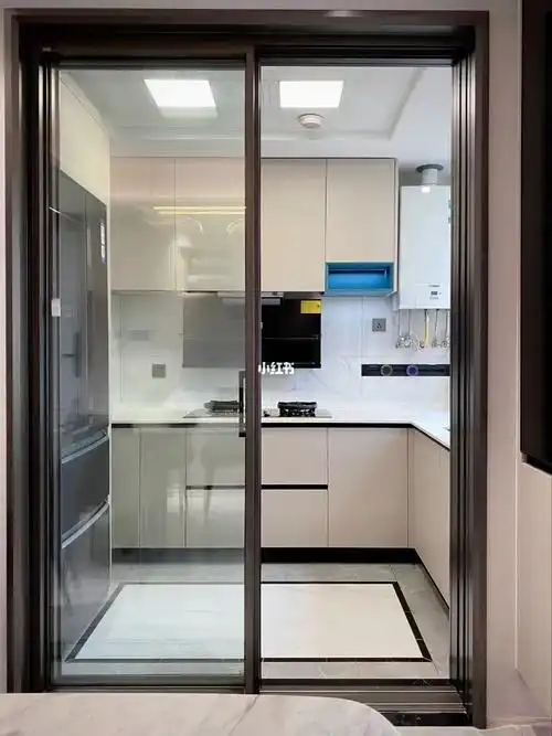 极窄厨房推拉门流行新趋势