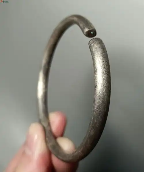 03民国实心银手镯