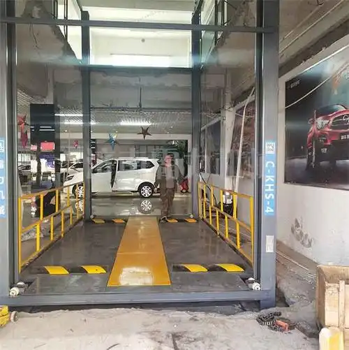 别墅地下车库升降机厂家-力千钧-地下车库升降机定制