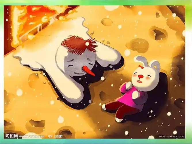 幼儿园学前班语言活动《雪孩子》课件ppt