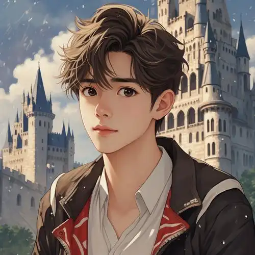 🎨吉卜力风肖战,头像新选择🌈 吉卜力色彩与肖战完美融合,带给你