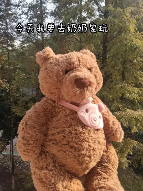 室友的熊熊噗噗今天到奶奶的小窝来做客了我大孙真俊#巴塞罗熊